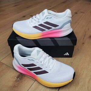 Adidas Womens Size 10 Runfalcon 5 Running Shoes White Sneakers New IE0527